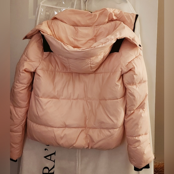 DKNY Women's Pink Puffer Jacket NWOT sz. M - Picture 13 of 16
